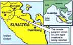 Map of Sumatra