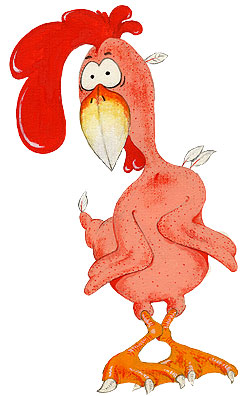 Naked rooster