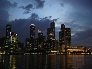 Singapore nightscape