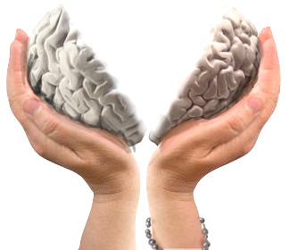 Brain split between atheism and theism