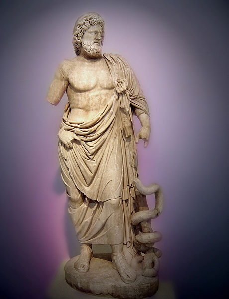 Supposed pagan ‘precursor’ Asklepios