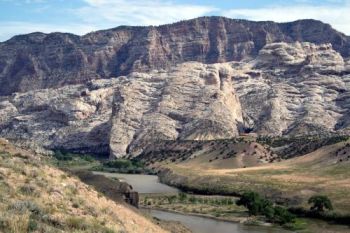 The Morrison Formation at Dinosaur National Monument, Utah.