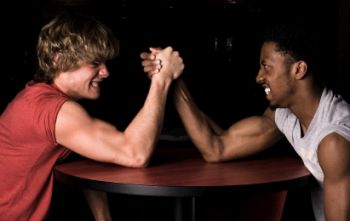 arm-wrestle