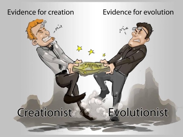 creationism vs evolution facts