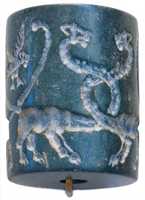  Early Mesopotamian cylinder seal