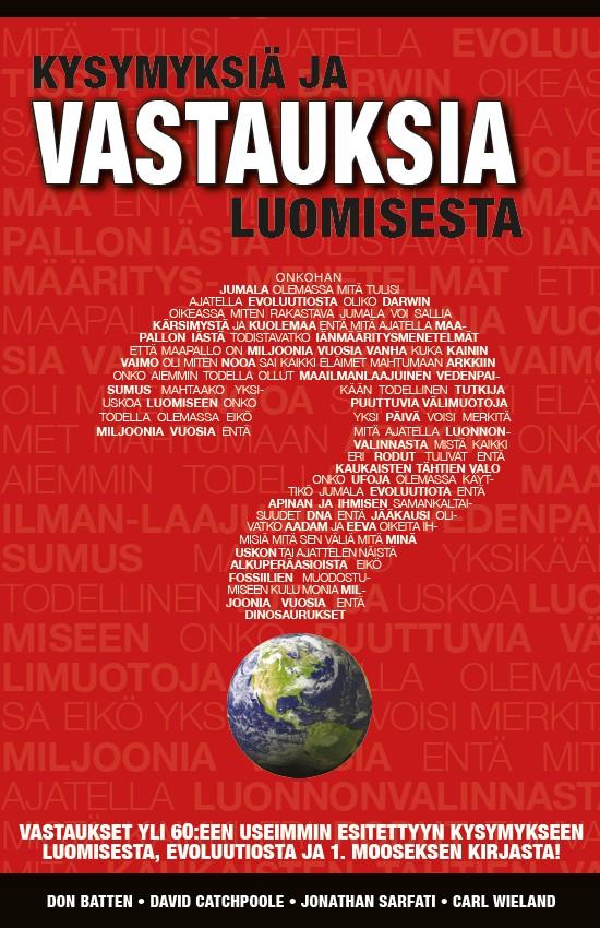 Kysymyksiä ja Vastauksia Luomisesta (The Creation Answers Book, Soft cover, Finnish)